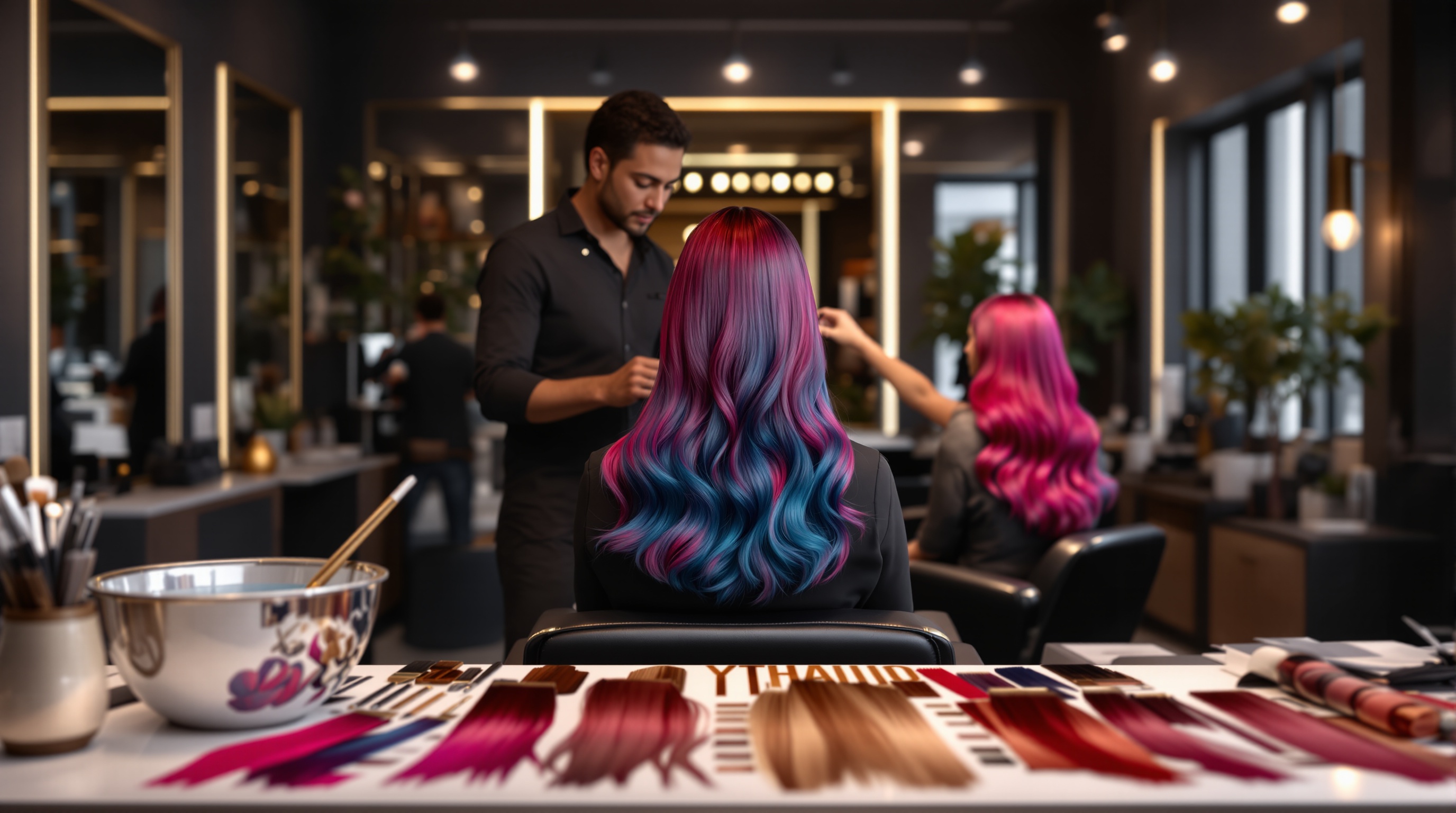 Transform your look with a complete all-over color service. Whether you're covering gray, making a bold change, or refreshing your current shade, our expert colorists use premium products to deliver rich, even, long-lasting color from root to tip. Experience a full transformation with vibrant results and beautiful shine that enhances your natural beauty.