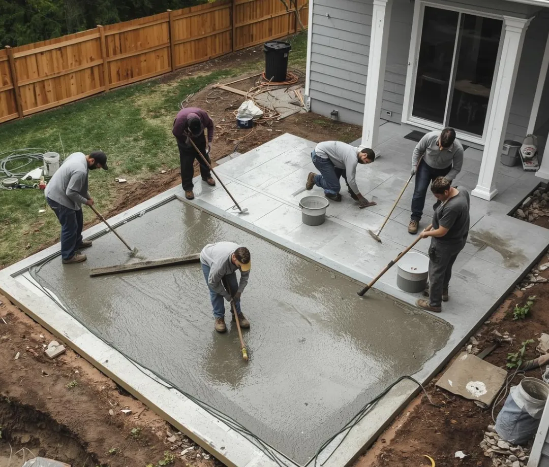 Holly Ridge, NC Concrete Patios