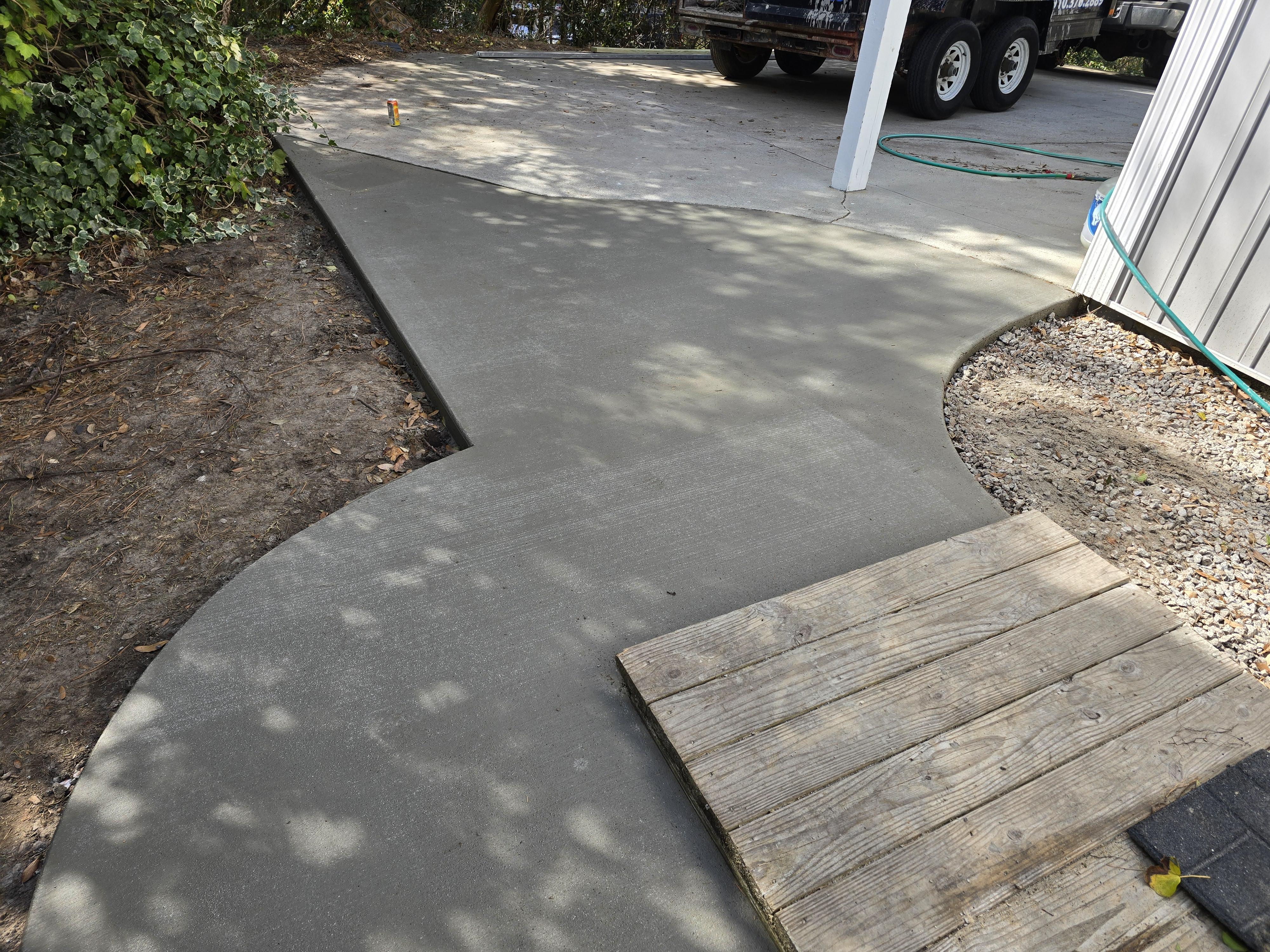 Hampstead, NC Concrete Walkways