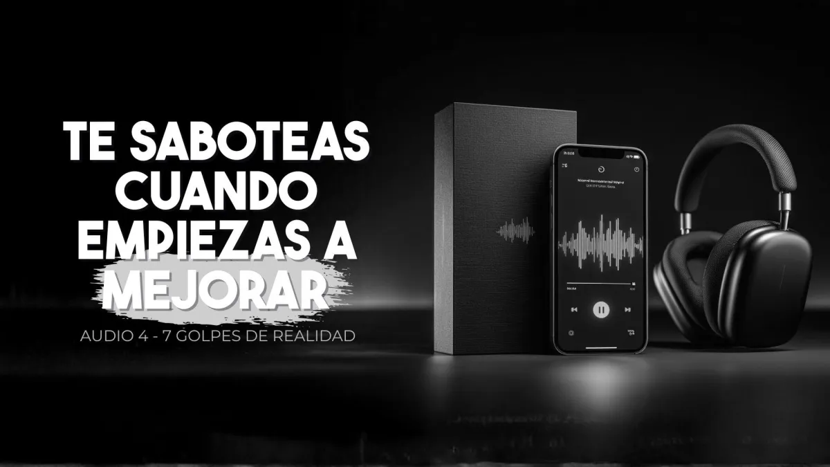 te saboteas cuando empiezas a mejorar