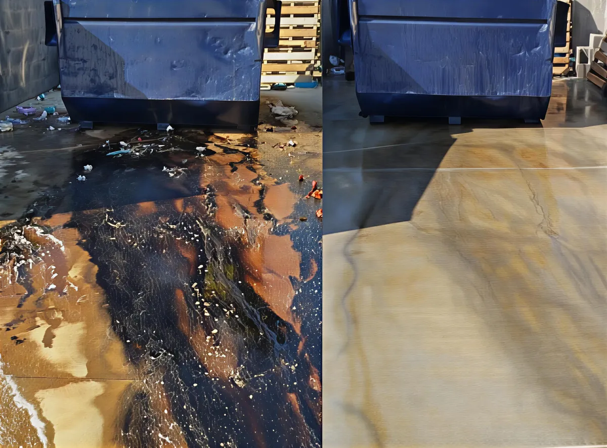 Dumpster pad cleaning Gand Prairie 75050, 75052