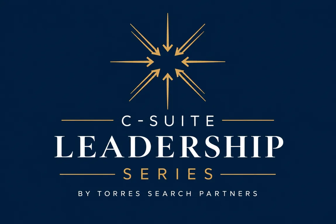 C-Suite Leadership Series Logo by Torres Search Partners