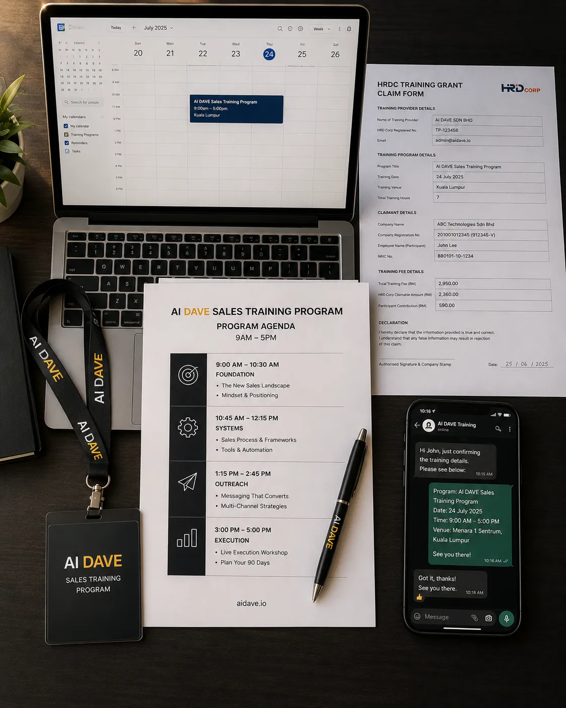 AI Dave Corporate Training AI for sales teams