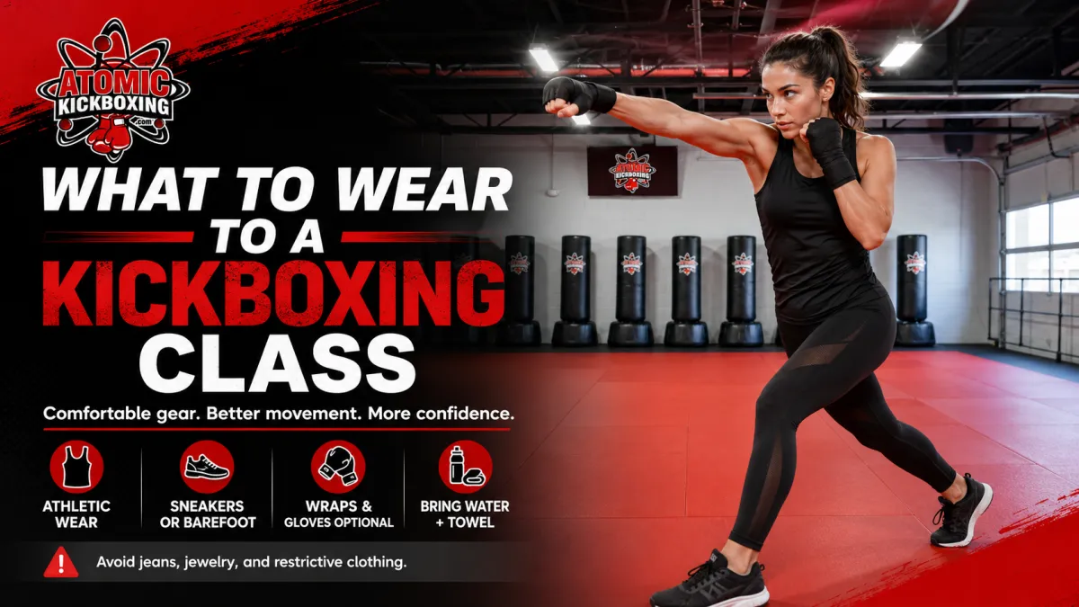 What to Wear to Kickboxing Class | Atomic Kickboxing