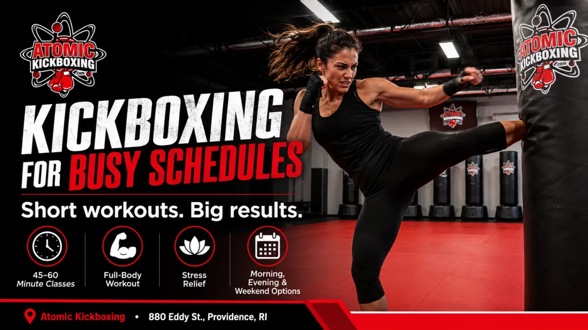 Kickboxing for Busy Lives | Atomic Kickboxing