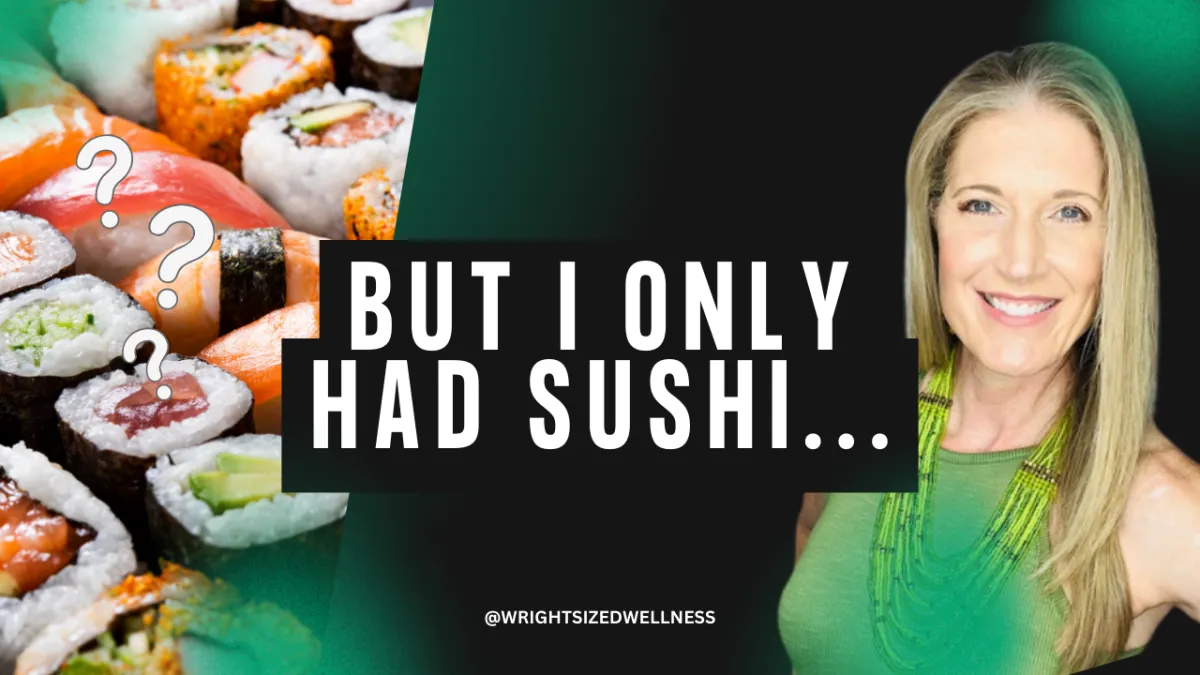 Why Sushi Is Quietly Stalling Fat Loss for Women Over 40