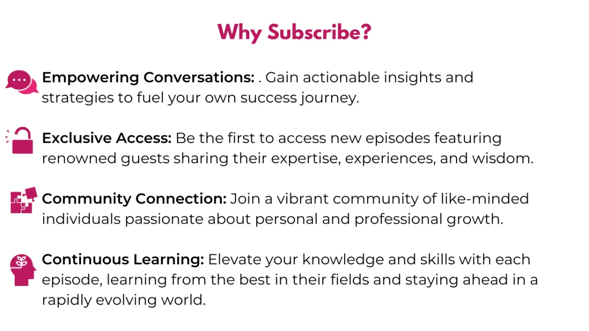 Why Subscribe?