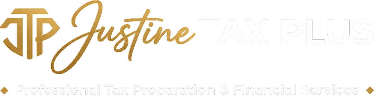 Justine Tax Plus Logo