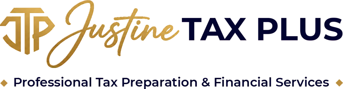 Justine Tax Plus Logo