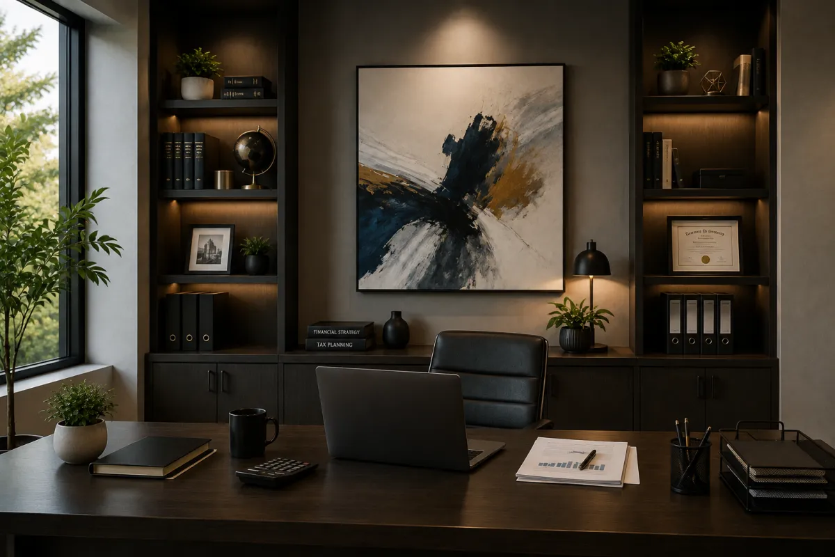 Professional office environment