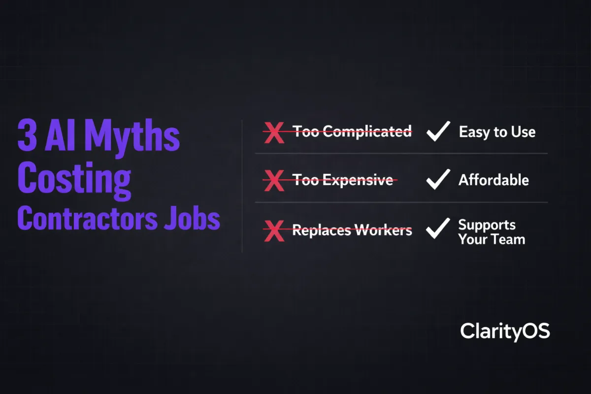 AI for Home Service Businesses: What It Actually Does (And What It Doesn't)