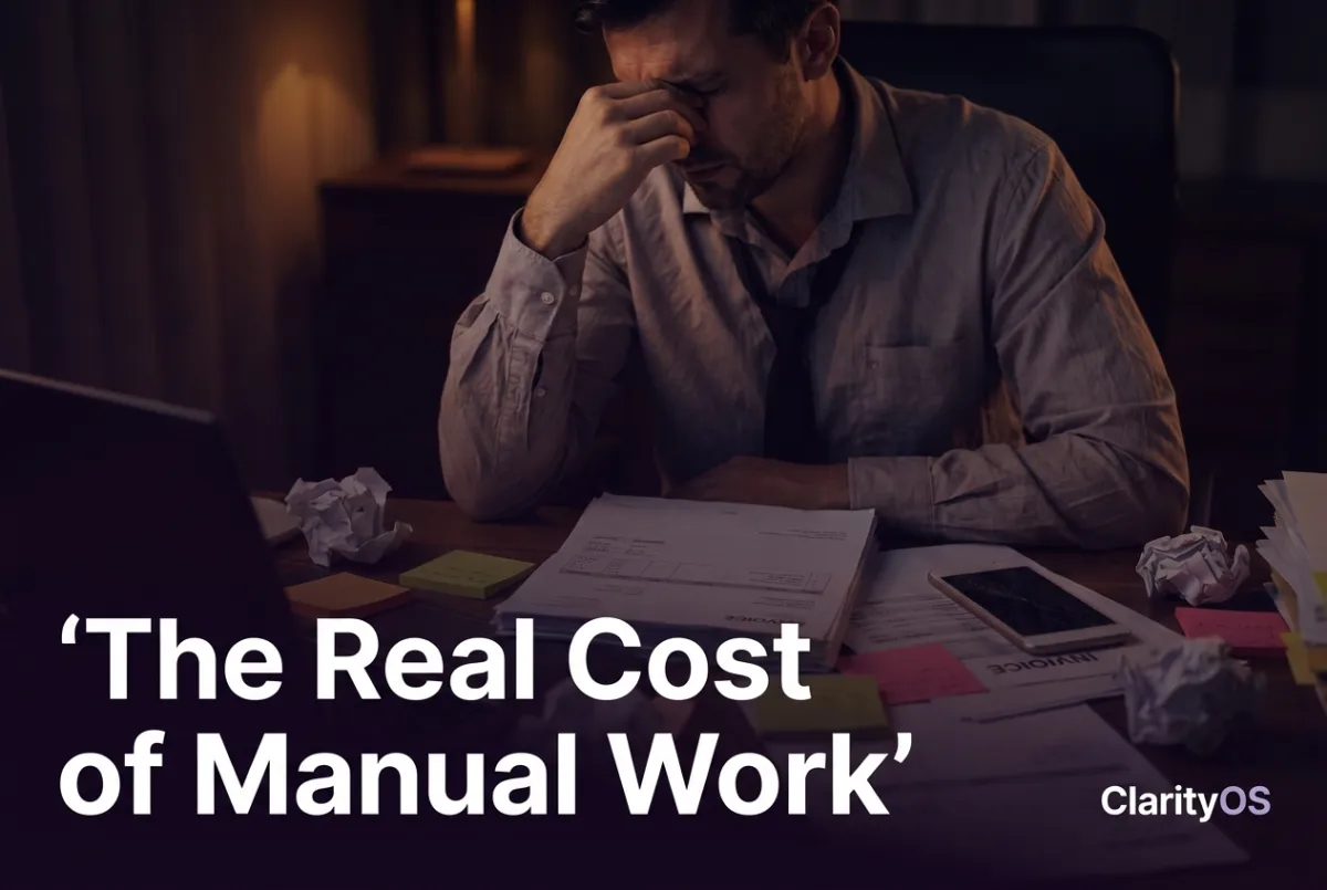 The Real Cost of Manual Work in Your Service Business