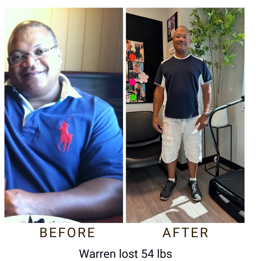 Another Before After Success from CFP Weight Loss Nashville