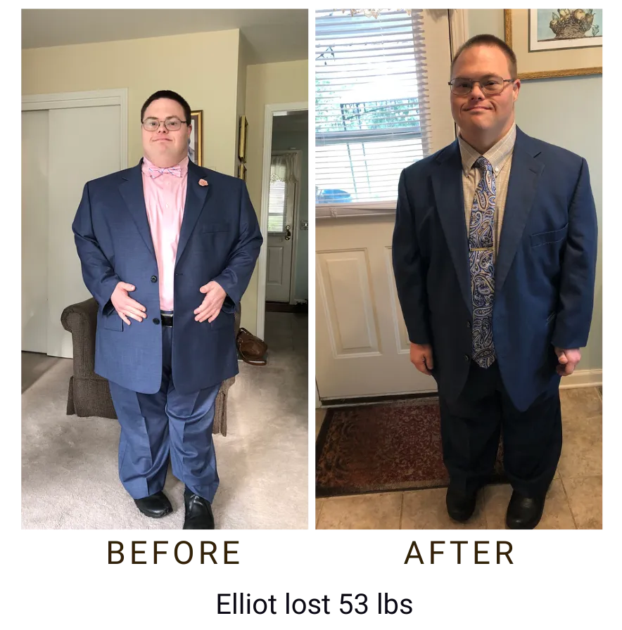 Another Before After Success from CFP Weight Loss Nashville