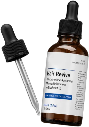 <h3>Minoxidil + Tretinoin</h3><h3>Fluocinolone + Biotin</h3><h3>Vitamin E</h3>