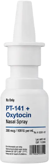 <h3>PT-141 + Oxytocin Nasal Spray</h3>