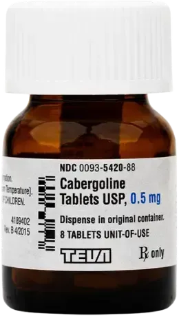 <h3>Cabergoline</h3>