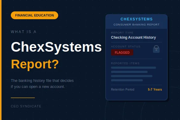 What is a chexsystems report