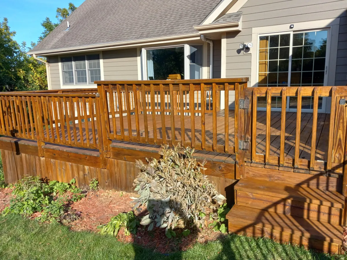 Waukesha, Mukwonago, Deck Staining, Patio Staining, 