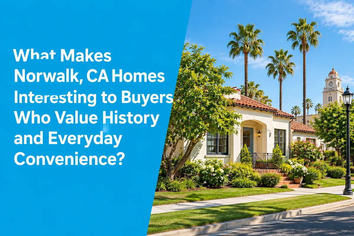 What Makes Norwalk, CA Homes Interesting to Buyers Who Value History and Everyday Convenience?