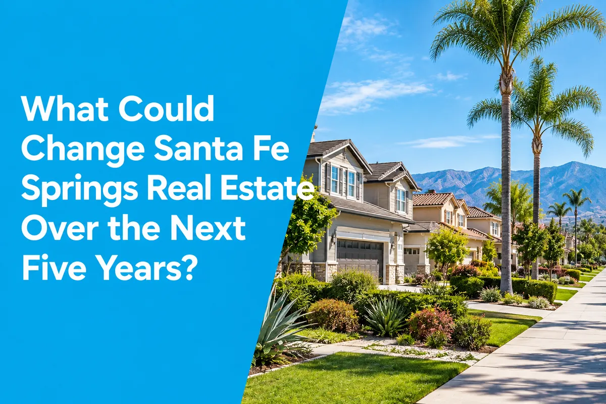 What Could Change Santa Fe Springs Real Estate Over the Next Five Years?