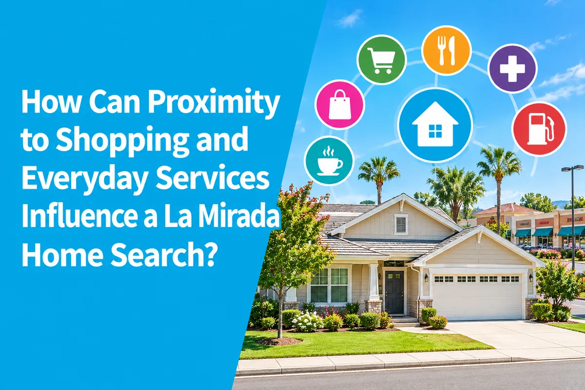 La Mirada California homes near shopping centers, parks, and everyday services