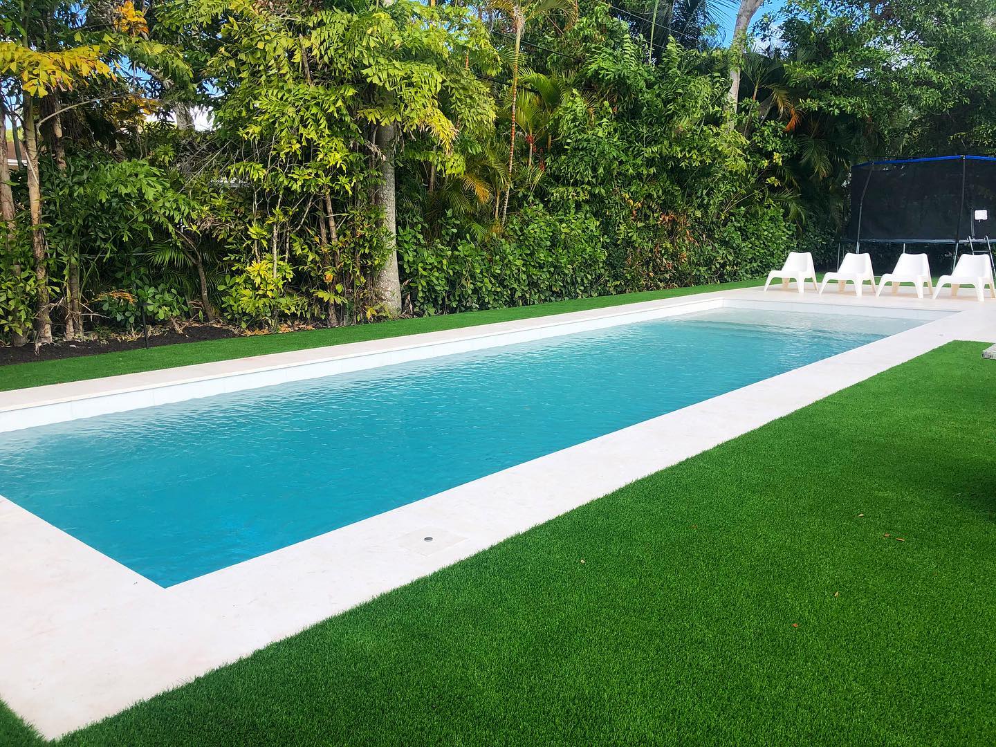 Pool design and approval process - luxury waterfront pool with panoramic views designed by Gables Pool Miami