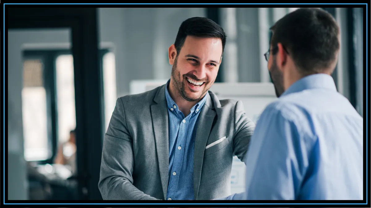 businessmen handshake