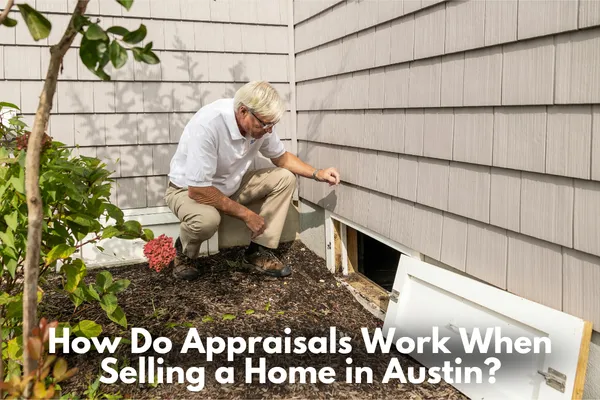 Real estate appraiser evaluating a home during the appraisal process in Austin