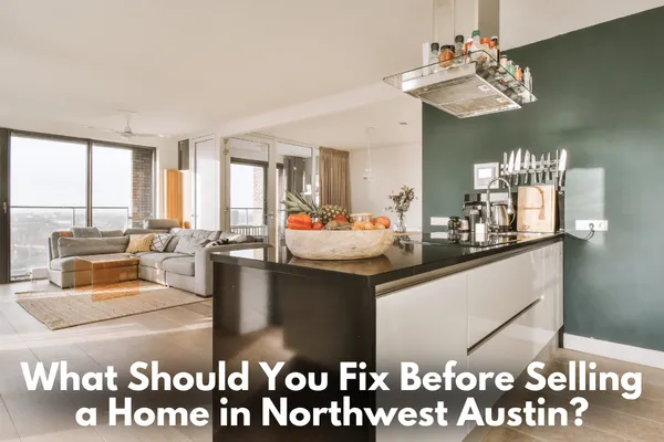 Staged home interior in Northwest Austin showing clean neutral design and preparation for selling a house