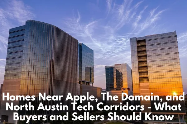 Homes Near Apple, The Domain, and North Austin Tech Corridors - What Buyers and Sellers Should Know