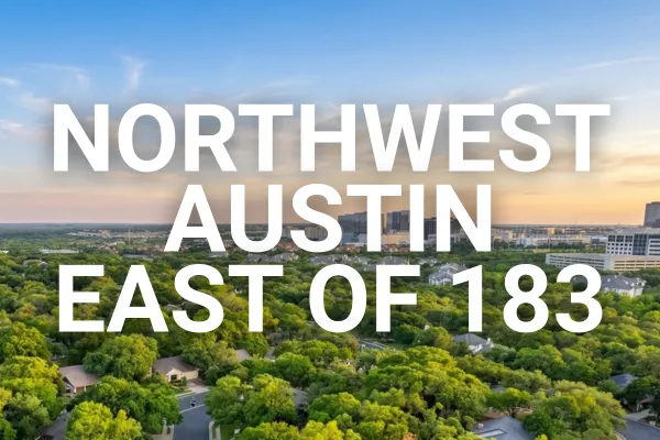 Northwest Austin East of 183 Homes and Real Estate