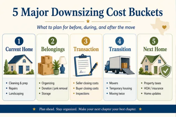 What Costs Should You Expect When Downsizing in Texas?