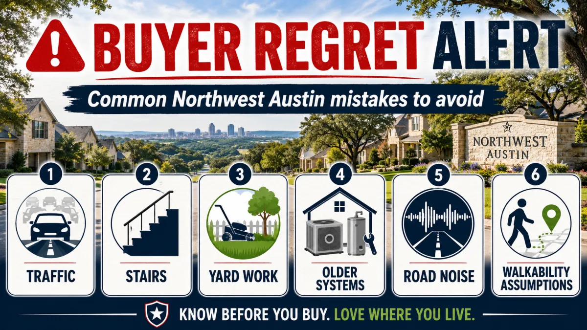 What Buyers Regret After Moving to Northwest Austin