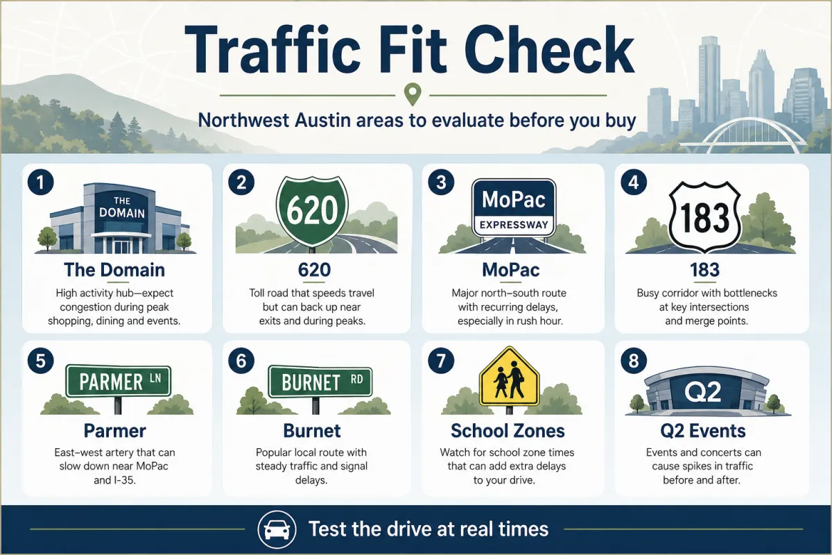 Avoid These Northwest Austin Areas If You Hate Traffic