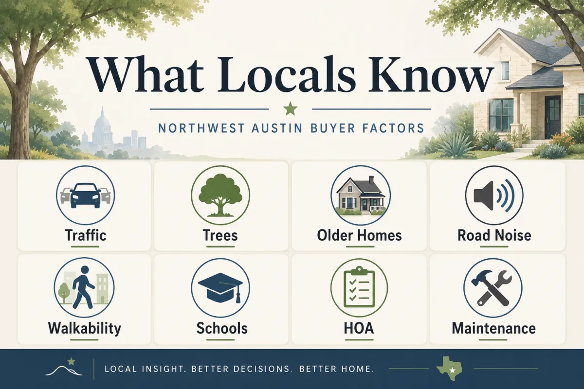 What Locals Wish They Knew Before Buying in Northwest Austin