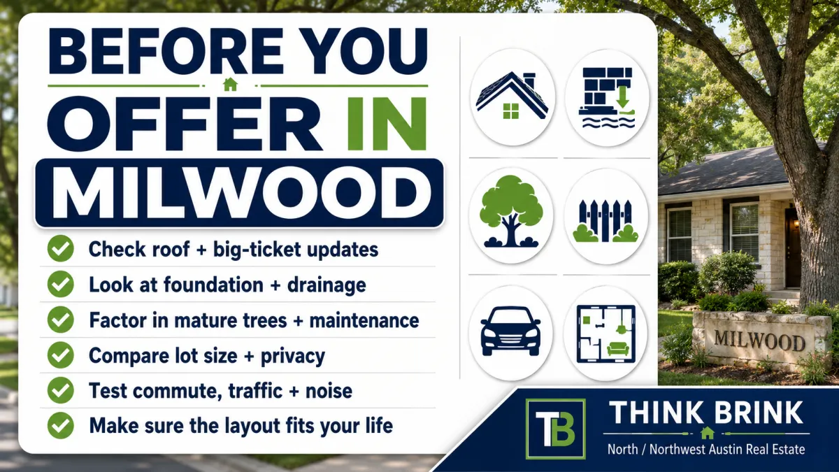 What Buyers Should Know About Milwood Before Making an Offer