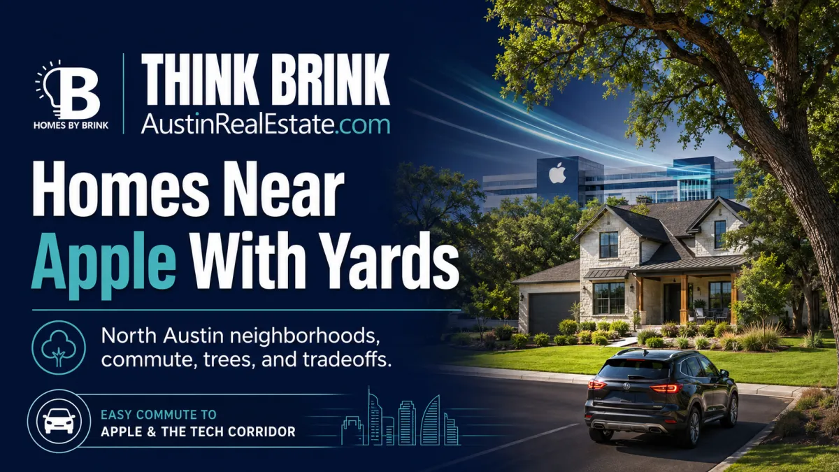 Best North Austin Neighborhoods for Apple Employees Who Want a Yard