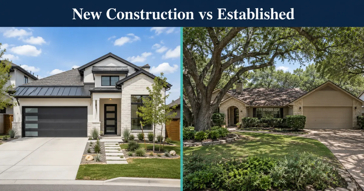 New Construction vs Established Homes in the Apple Corridor: What Buyers Are Weighing