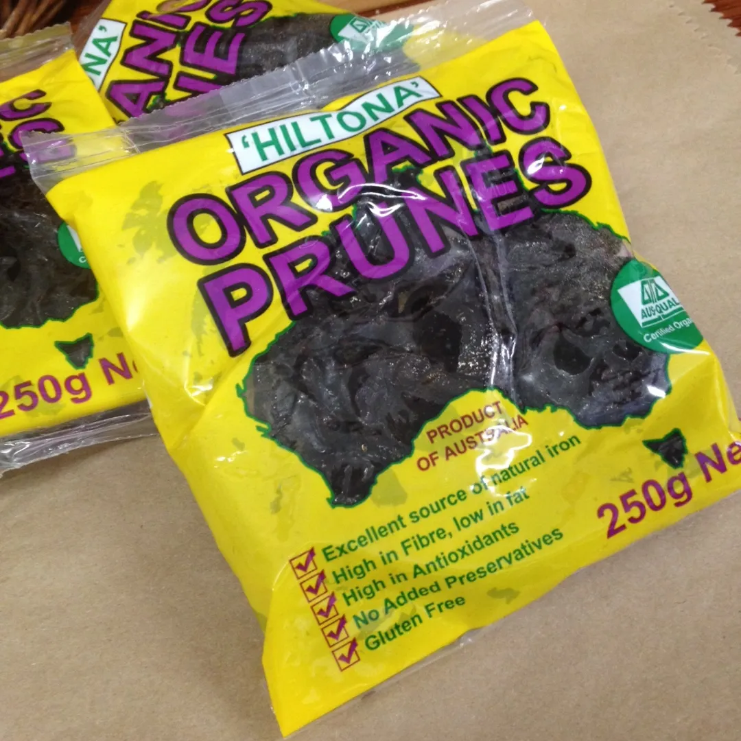 Organic Hiltona Prunes