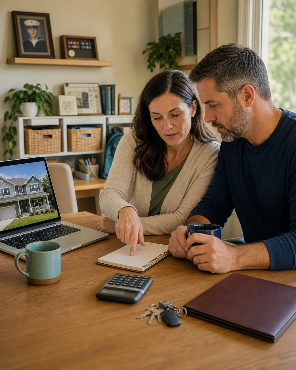 Visual diagram of home buying process