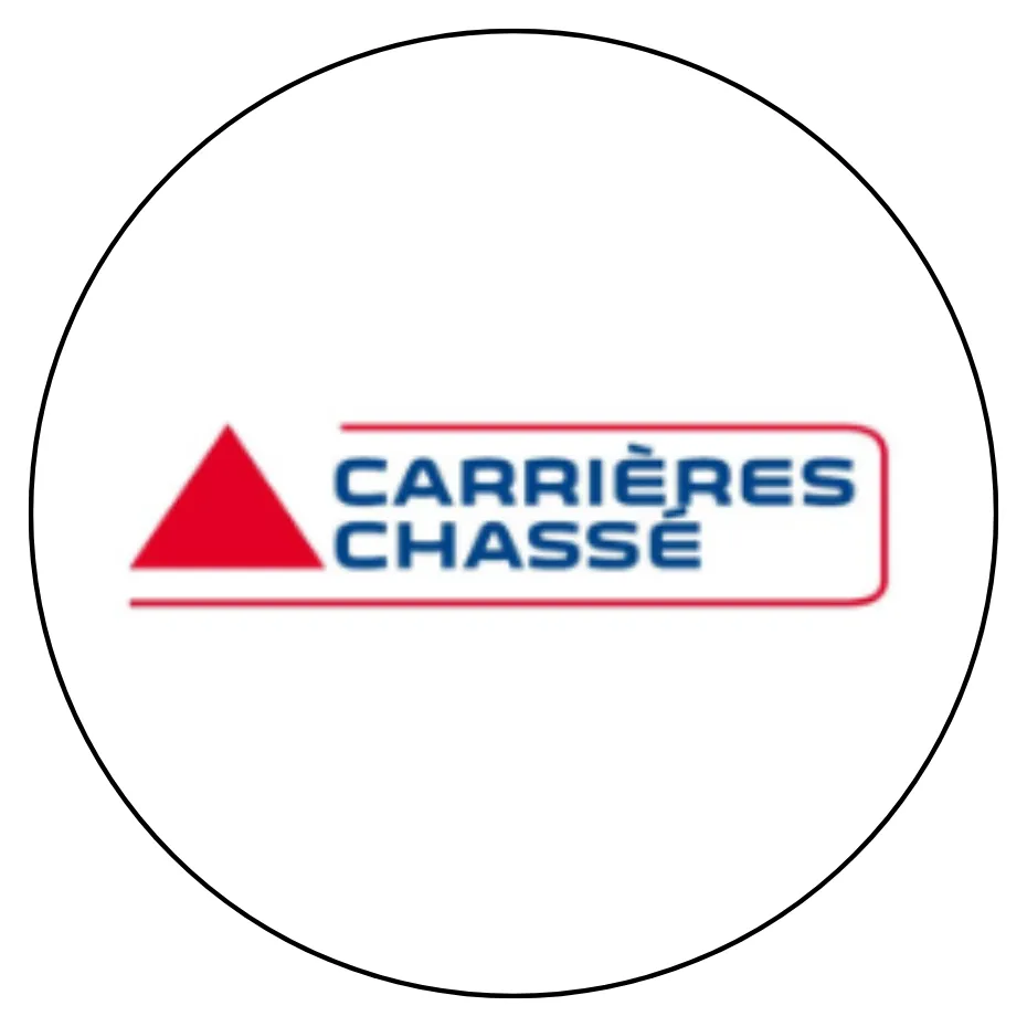 Carrières Chassé - Spécialisée dans l'exploitation de sables, de cailloux et de granulats. Cette entreprise propose ainsi une large gamme de matériaux de construction, allant du sable fin pour les enduits aux granulats pour les fondations.