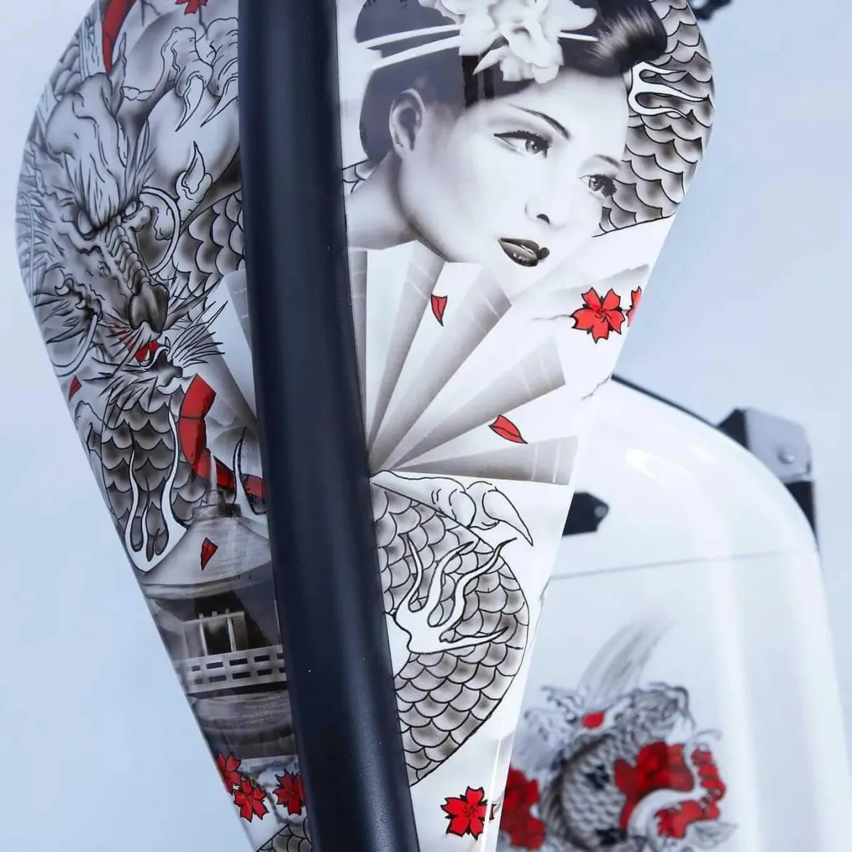 Airbrushed Honda Goldwing 