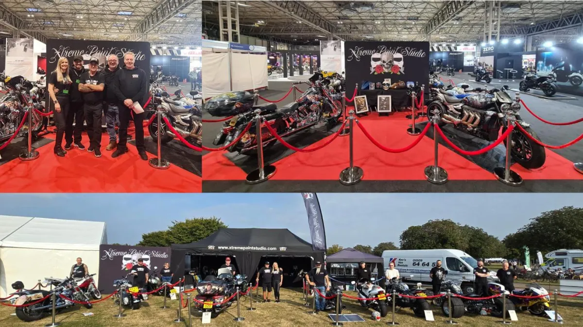 Xtreme Paint Studio At Motorcycle Shows