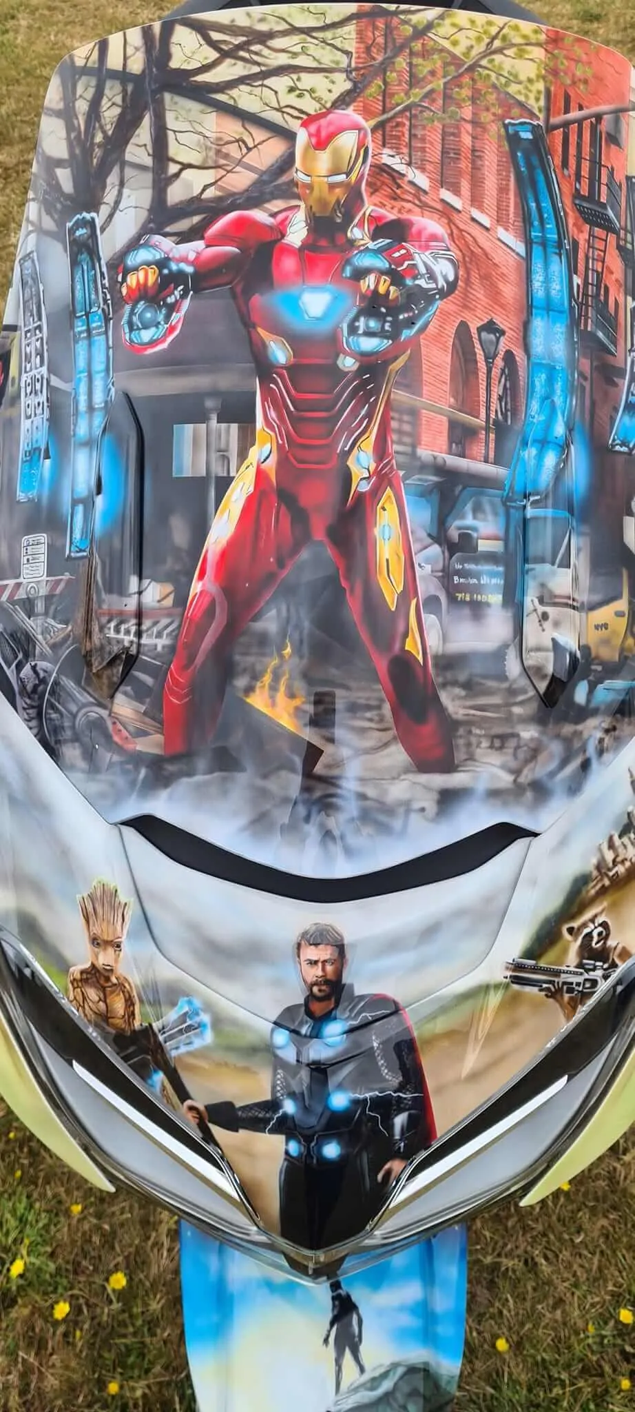 Airbrushed Honda Goldwing