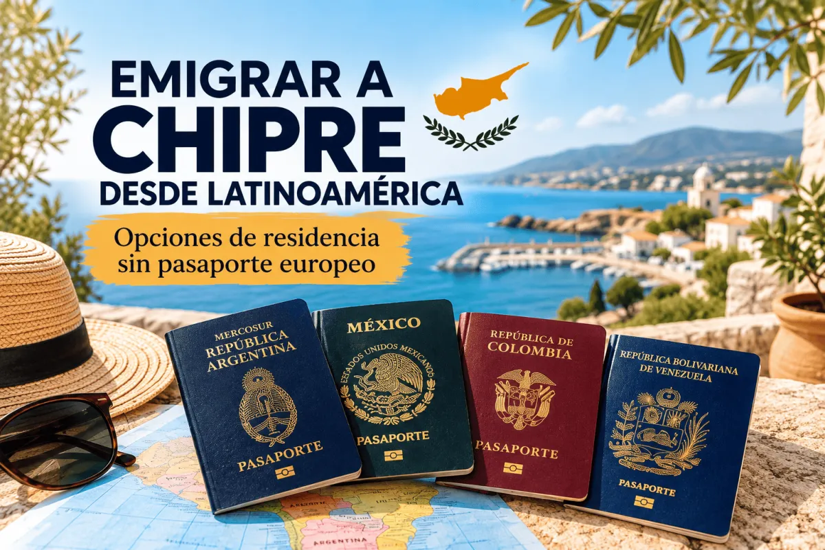 Emigrar a Chipre desde Latinoamérica sin pasaporte europeo