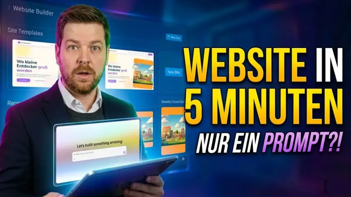 GoHighLevel AI Studio - KI-Website-Builder in unter 5 Minuten