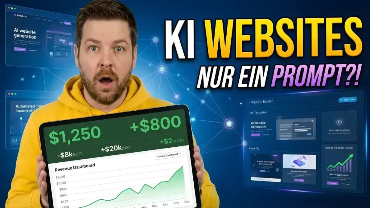 Website mit KI erstellen und Kunden finden – GoHighLevel KI-Marketing