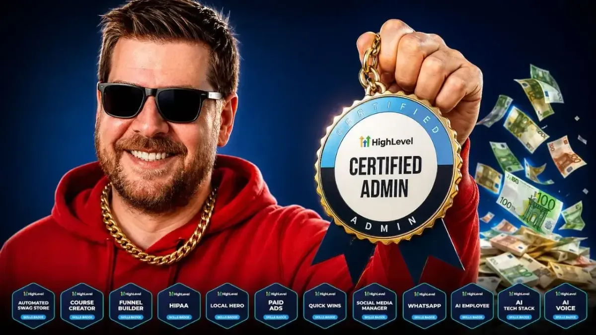 HighLevel Certified Admin Zertifizierung – Badge, Ablauf und Vorteile auf ghl-guide.de