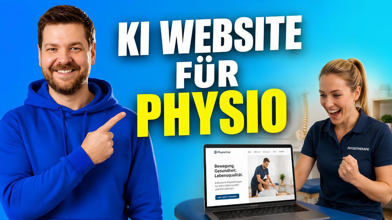 KI Website für Physiotherapie erstellen mit GoHighLevel AI Studio – Schritt-für-Schritt Anleitung 2026 von Martin Dellwing